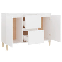 Thumbnail for Sideboard Weiß 103,5x35x70 cm Holzwerkstoff