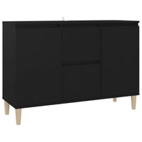 Thumbnail for Sideboard Schwarz 103,5x35x70 cm Holzwerkstoff