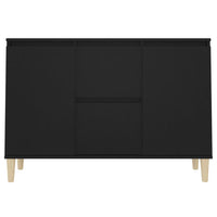 Thumbnail for Sideboard Schwarz 103,5x35x70 cm Holzwerkstoff