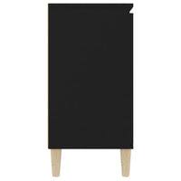 Thumbnail for Sideboard Schwarz 103,5x35x70 cm Holzwerkstoff
