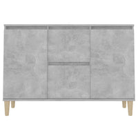 Thumbnail for Sideboard Betongrau 103,5x35x70 cm Holzwerkstoff
