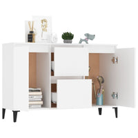 Thumbnail for Sideboard Weiß 104x35x70 cm Holzwerkstoff