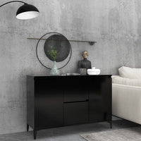 Thumbnail for Sideboard Schwarz 104x35x70 cm Holzwerkstoff