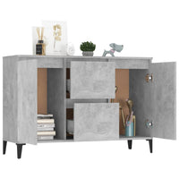 Thumbnail for Sideboard Betongrau 104x35x70 cm Holzwerkstoff