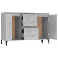 Thumbnail for Sideboard Betongrau 104x35x70 cm Holzwerkstoff