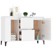 Thumbnail for Sideboard Hochglanz-Weiß 104x35x70 cm Holzwerkstoff