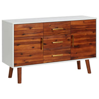 Thumbnail for Sideboard 110x35x70 cm Massivholz Akazie und MDF