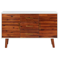 Thumbnail for Sideboard 110x35x70 cm Massivholz Akazie und MDF