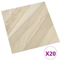 Thumbnail for PVC-Fliesen Selbstklebend 20 Stk. 1,86 m² Beige Gestreift