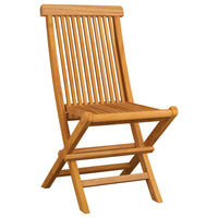 Thumbnail for Gartenstühle mit Anthrazit Kissen 8 Stk. Massivholz Teak