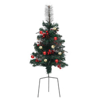 Thumbnail for Künstlicher Weihnachtsbaum mit Beleuchtung 2 Stk. Outdoor 76 cm