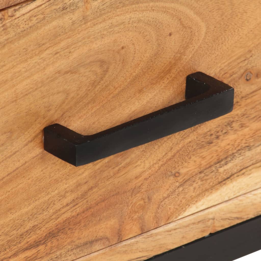 Sideboard 88x30x73 cm Akazie Massivholz