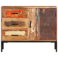 Thumbnail for Sideboard 88x30x73 cm Altholz Massiv