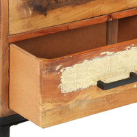 Thumbnail for Sideboard 88x30x73 cm Altholz Massiv
