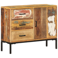 Thumbnail for Sideboard 88x30x73 cm Altholz Massiv