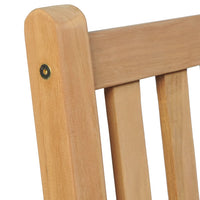 Thumbnail for Gartenstühle 6 Stk. mit Creme Kissen Massivholz Teak