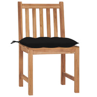 Thumbnail for Gartenstühle 8 Stk. mit Kissen Massivholz Teak