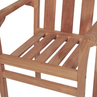 Thumbnail for Stapelbare Gartenstühle mit Kissen 4 Stk. Massivholz Teak