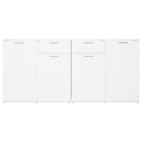 Thumbnail for Sideboard Weiß 160x36x75 cm Holzwerkstoff