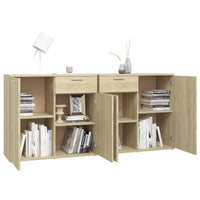Thumbnail for Sideboard Sonoma-Eiche 160x36x75 cm Holzwerkstoff