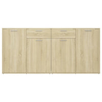 Thumbnail for Sideboard Sonoma-Eiche 160x36x75 cm Holzwerkstoff