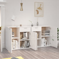 Thumbnail for Sideboard Hochglanz-Weiß 160x36x75 cm Holzwerkstoff
