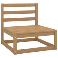 Thumbnail for Outdoor-Sofa 4-Sitzer Honigbraun Massivholz Kiefer