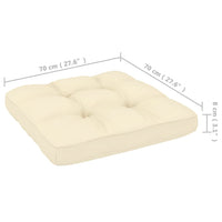Thumbnail for 3-Sitzer-Gartensofa mit Kissen Kiefer Massivholz