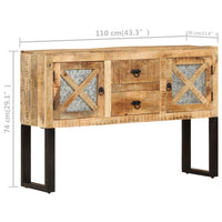 Thumbnail for Sideboard 110x30x74 cm Raues Mangoholz