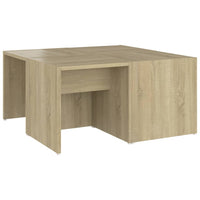 Thumbnail for Couchtische 4 Stk. Sonoma-Eiche 33x33x33 cm Holzwerkstoff