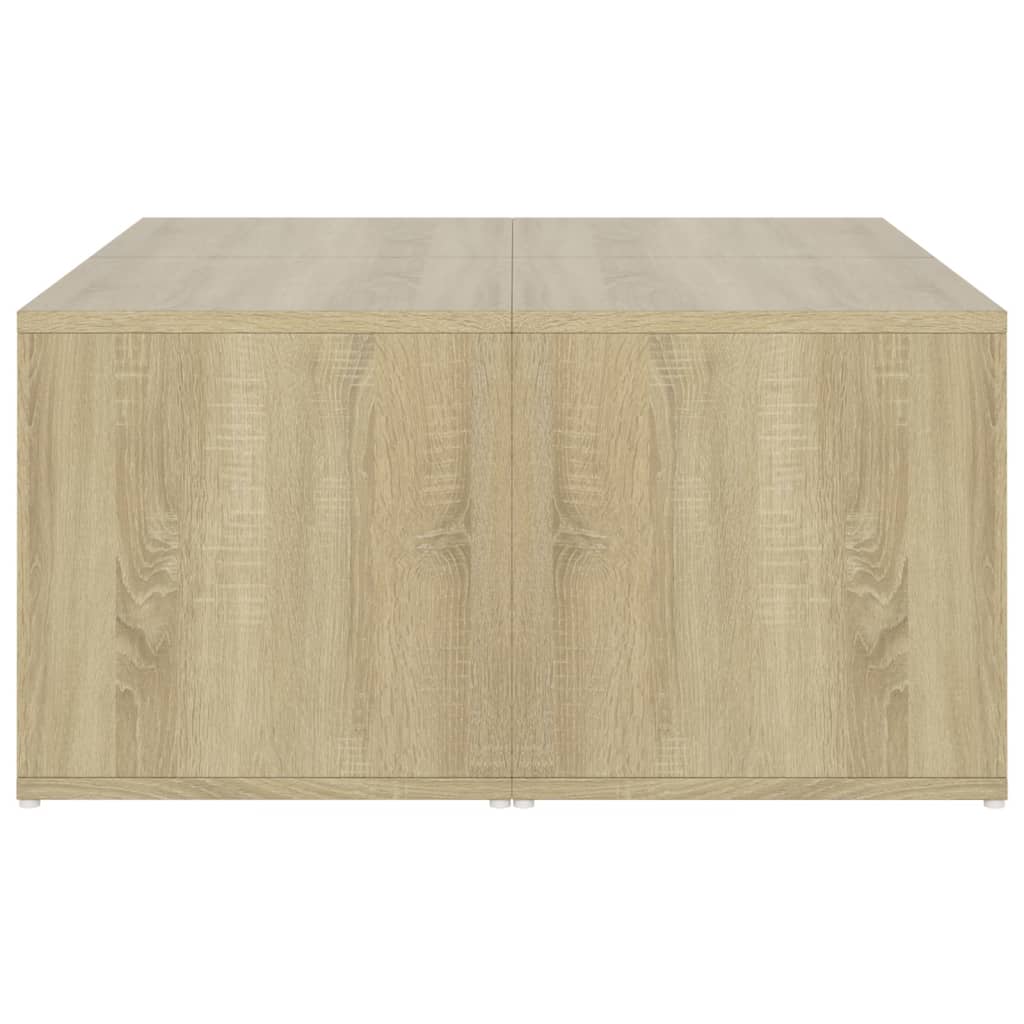 Couchtische 4 Stk. Sonoma-Eiche 33x33x33 cm Holzwerkstoff