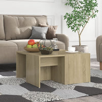 Thumbnail for Couchtische 4 Stk. Sonoma-Eiche 33x33x33 cm Holzwerkstoff