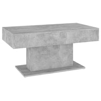 Thumbnail for Couchtisch Betongrau 96x50x45 cm Holzwerkstoff