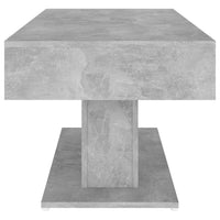 Thumbnail for Couchtisch Betongrau 96x50x45 cm Holzwerkstoff