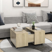 Thumbnail for Couchtisch Sonoma-Eiche 60x60x38 cm Holzwerkstoff