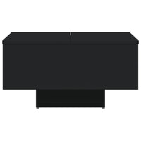 Thumbnail for Couchtisch Schwarz 60x60x31,5 cm Holzwerkstoff