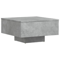 Thumbnail for Couchtisch Betongrau 60x60x31,5 cm Holzwerkstoff