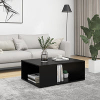 Thumbnail for Couchtisch Schwarz 90x67x33 cm Holzwerkstoff