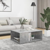 Thumbnail for Couchtisch Betongrau 90x67x33 cm Holzwerkstoff
