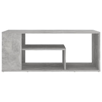 Thumbnail for Couchtisch Betongrau 100x50x40 cm Holzwerkstoff