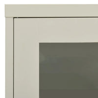 Thumbnail for Büroschrank Hellgrau 90x40x70 cm Stahl