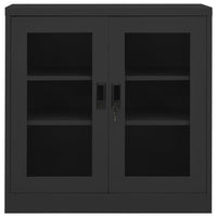 Thumbnail for Büroschrank Anthrazit 90x40x90 cm Stahl