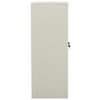 Thumbnail for Büroschrank Hellgrau 90x40x105 cm Stahl