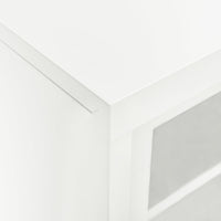 Thumbnail for Schrank mit Schiebetür Weiß 90x40x90 cm Stahl