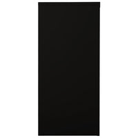 Thumbnail for Schrank mit Schiebetür Schwarz 90x40x90 cm Stahl