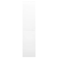 Thumbnail for Büroschrank mit Schiebetür Weiß 90x40x180 cm Stahl