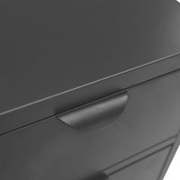 Thumbnail for Sideboard Anthrazit 75x35x70 cm Stahl und Hartglas