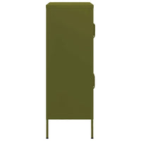 Thumbnail for Lagerschrank Olivgrün 80x35x101,5 cm Stahl