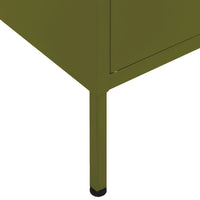 Thumbnail for Lagerschrank Olivgrün 80x35x101,5 cm Stahl