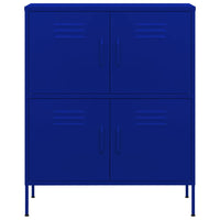 Thumbnail for Lagerschrank Marineblau 80x35x101,5 cm Stahl